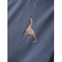 NAME IT MINI Himus kortærmet t-shirt - Vintage Indigo