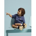 NAME IT MINI Himus kortærmet t-shirt - Vintage Indigo