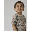 NAME IT MINI Himus kortærmet t-shirt - Pure Cashmere