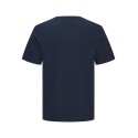 JJ REBEL Russel flower kortærmet t-shirt - Navy Blazer