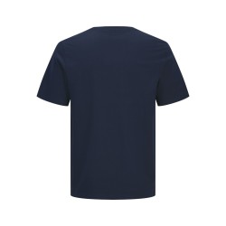 JJ REBEL Russel flower kortærmet t-shirt - Navy Blazer