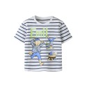 NAME IT MINI Miall emil kortærmet t-shirt - Bright White