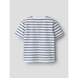NAME IT MINI Miall emil kortærmet t-shirt - Bright White