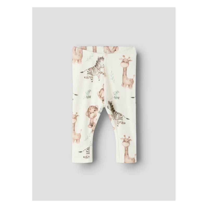 NAME IT BABY Hanimal xls leggings - Coconut Milk