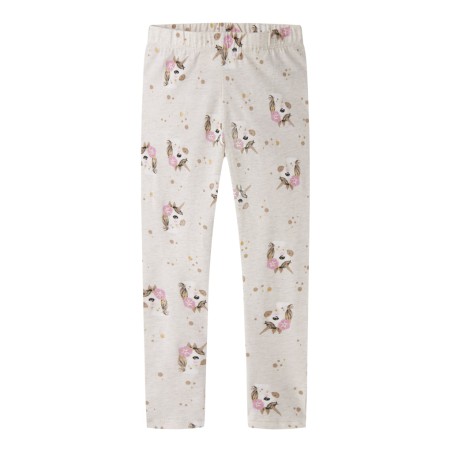 NAME IT MINI Jalisa slim leggins - Peyote Melange