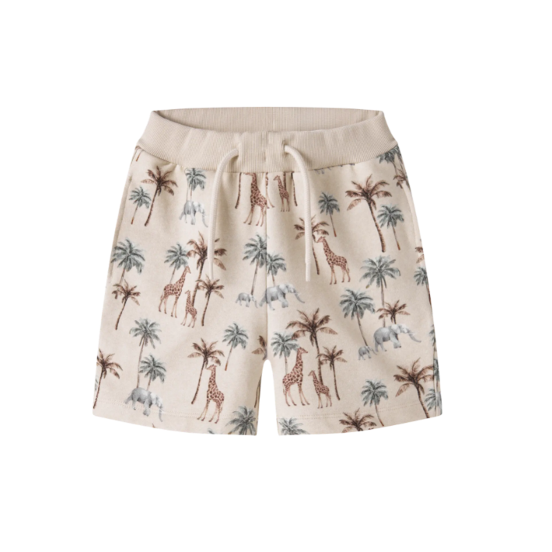 NAME IT MINI Henry sweat shorts - Peyote Melange