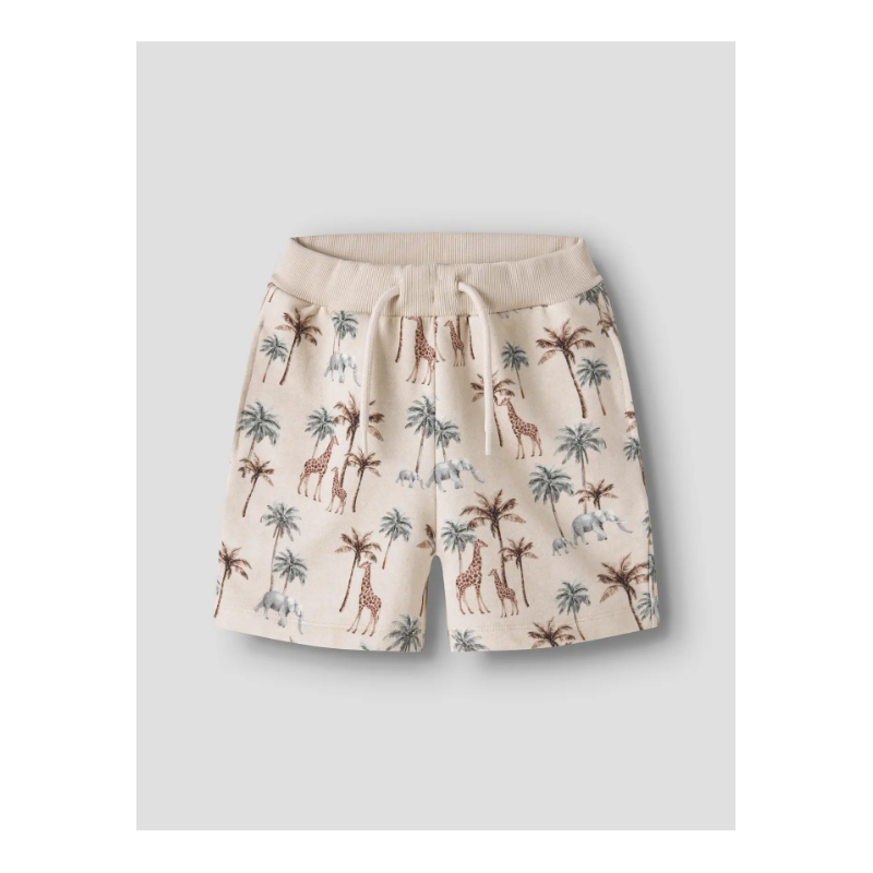 NAME IT MINI Henry sweat shorts - Peyote Melange