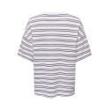 ONLY Lisa kortærmet stribede t-shirt - Cloud Dancer