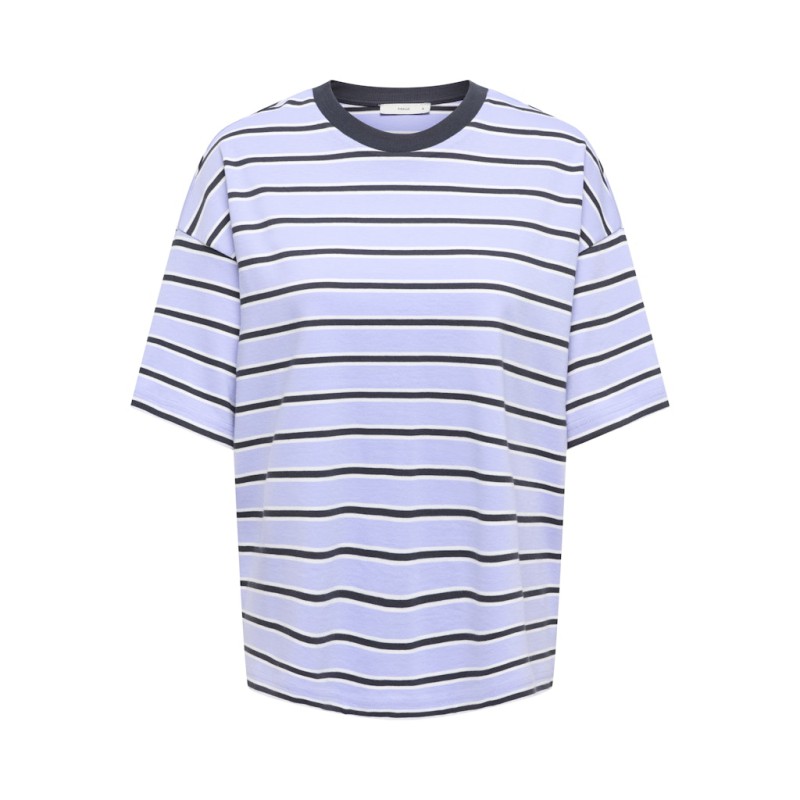 ONLY Lisa kortærmet stribede t-shirt - Dusk CD