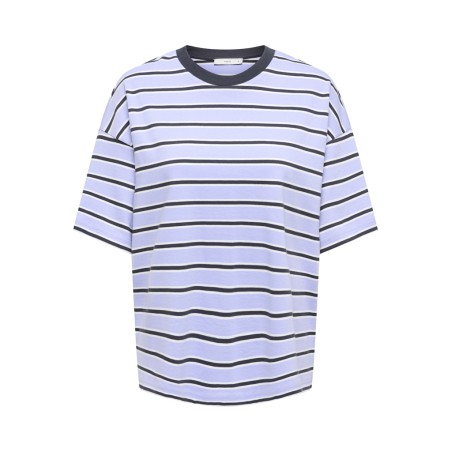 ONLY Lisa kortærmet stribede t-shirt - Dusk CD