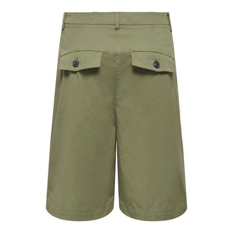 ONLY Lanny baggy bermuda shorts - Stone Gray
