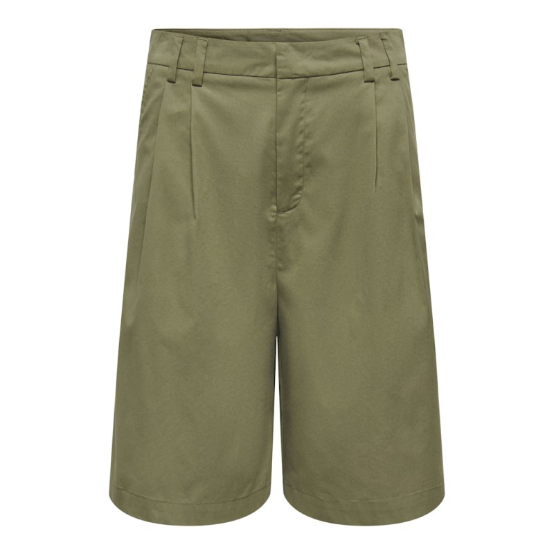 ONLY Lanny baggy bermuda shorts - Stone Gray