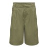 ONLY Lanny baggy bermuda shorts - Stone Gray