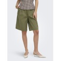 ONLY Lanny baggy bermuda shorts - Stone Gray