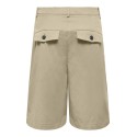 ONLY Lanny baggy bermuda shorts - Pale Khaki