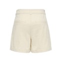 JDY Havanna emb shorts - Ecru