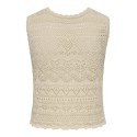 ONLY Luza reversible strik top - Birch
