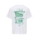 ONLY & SONS Fred kortærmet Print T-shirt - Bright White
