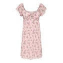 ONLY Dua frill sleeve kjole - Pale Lilac (Cindy) floral laurel whreat