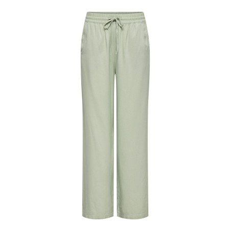 JDY Say HW Linen Wide Bukser - Sea Foam