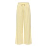 JDY Say HW Linen Wide Bukser - Double Cream