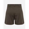 JDY Geggo life occasion shorts - Chocolate Brown