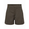 JDY Geggo life occasion shorts - Chocolate Brown