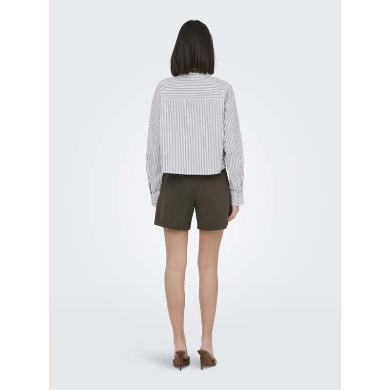 JDY Geggo life occasion shorts - Chocolate Brown