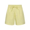 JDY Mio mw shorts - French Vanilla LEMON DROP & BLACK