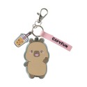 NAME IT KIDS Bara capybara nøglering - Silver