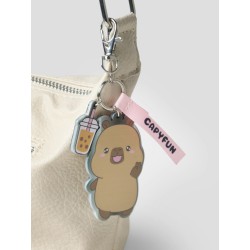 NAME IT KIDS Bara capybara nøglering - Silver