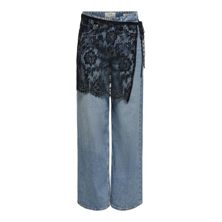 JDY Nela blonde tørklæde - Black