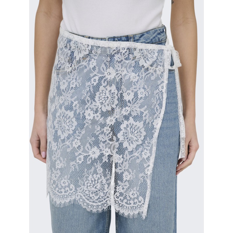 JDY Nela blonde tørklæde - White