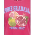 ONLY CARMAKOMA Jenny kortærmet t-shirt - Raspberry Granada