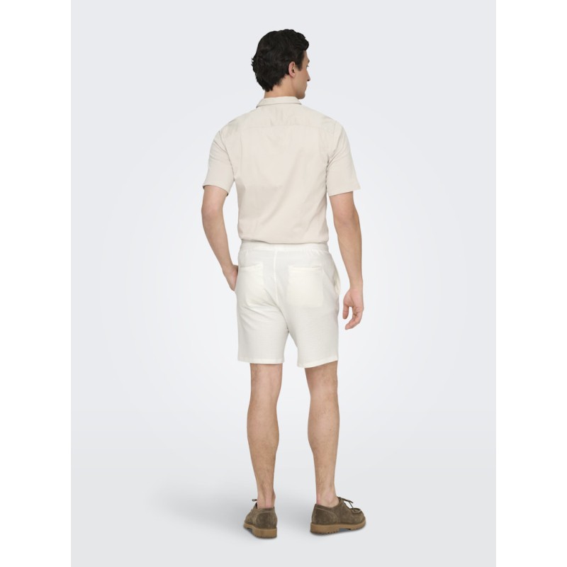 ONLY & SONS Kian Life Seers shorts - Cloud Dancer