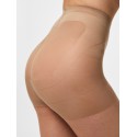 PIECES Shaper 15 den tights - Tan