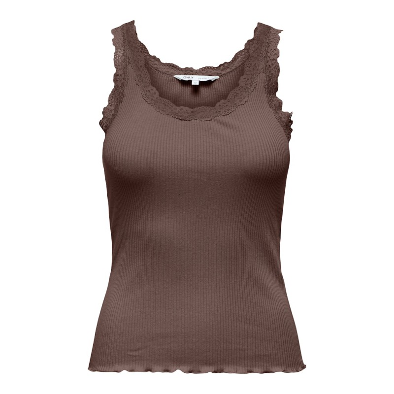 ONLY Sara Sharai Blonde Tanktop - Shaved Chocolate