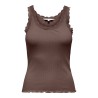 ONLY Sara Sharai Blonde Tanktop - Shaved Chocolate