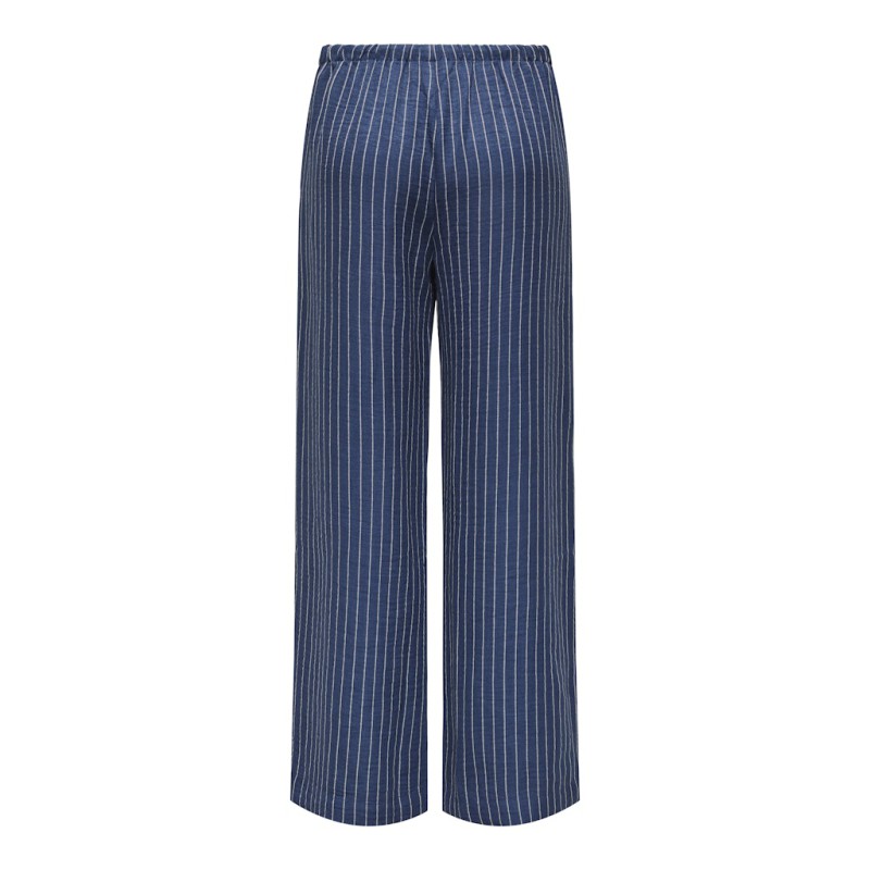JDY Power wide bukser - Insignia Blue
