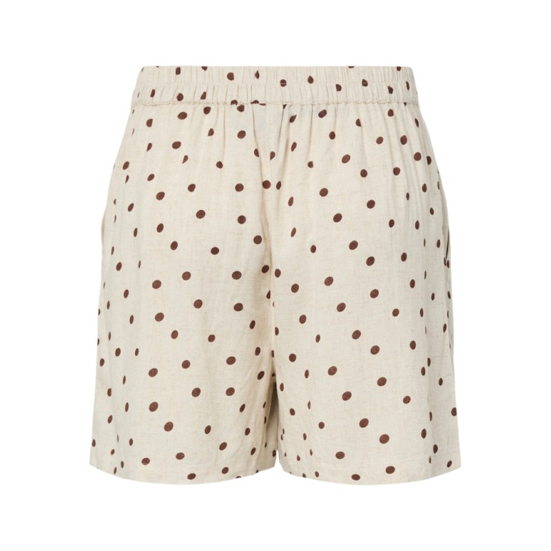 PIECES Pia mw hør shorts - Birch