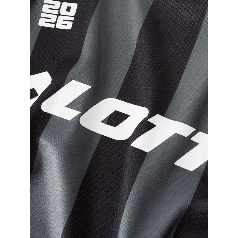 NAME IT KIDS Unisex Jum lotto kortærmet poly t-shirt - Lava Smoke Black