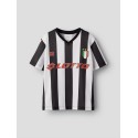 NAME IT KIDS Unisex Jum lotto kortærmet poly t-shirt - Black WHITE