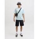 JACK & JONES Eterna football kortærmet polo - Omphalodes
