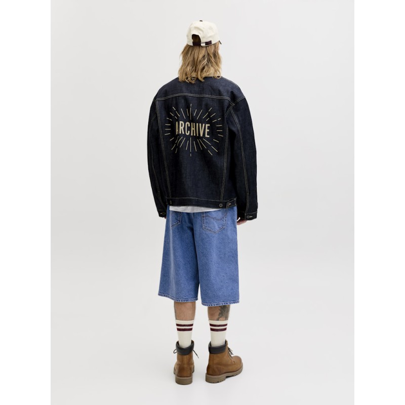 JACK & JONES Ron x-baggy shorts - Blue Denim
