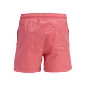 JACK & JONES JUNIOR Maui splash magic badeshorts - Hot coral