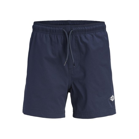 JACK & JONES JUNIOR Maui splash magic badeshorts - Navy Blazer