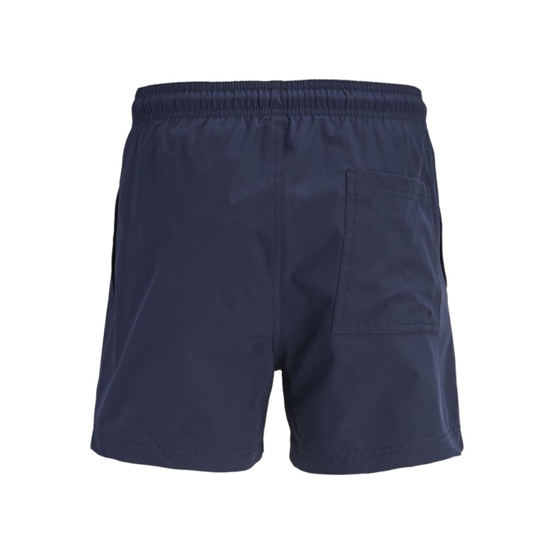 JACK & JONES JUNIOR Maui splash magic badeshorts - Navy Blazer