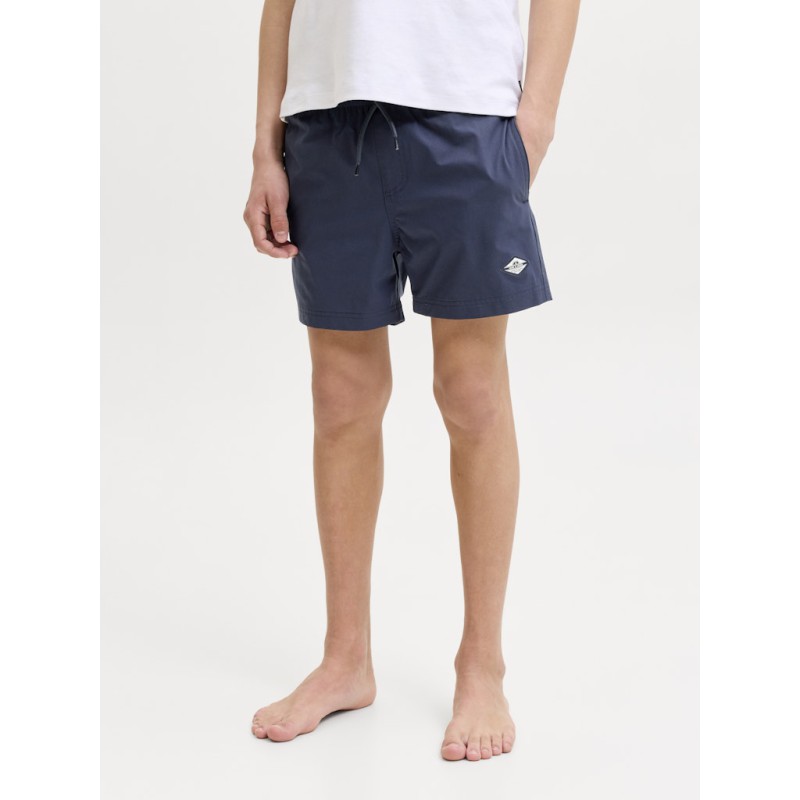 JACK & JONES JUNIOR Maui splash magic badeshorts - Navy Blazer