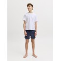 JACK & JONES JUNIOR Maui splash magic badeshorts - Navy Blazer