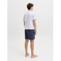 JACK & JONES JUNIOR Maui splash magic badeshorts - Navy Blazer
